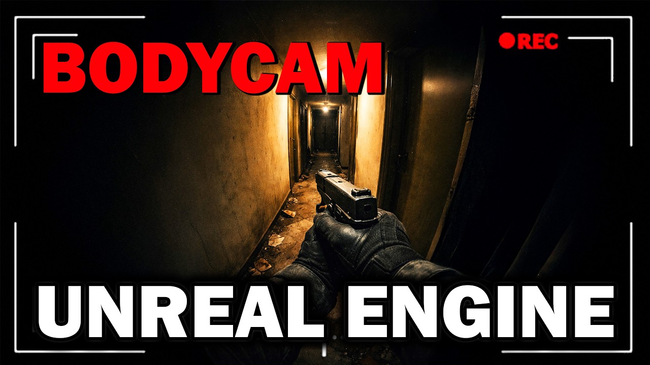 BODYCAM Kamera Sistemi Nasıl Yapılır? (Gerçekçi FPS Görünümü) - Unreal Engine Türkçe