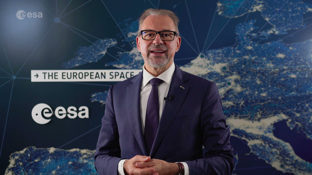 Join Josef Aschbacher, ESA Director General at WSBW in Paris on Dec. 13-16, 2021!