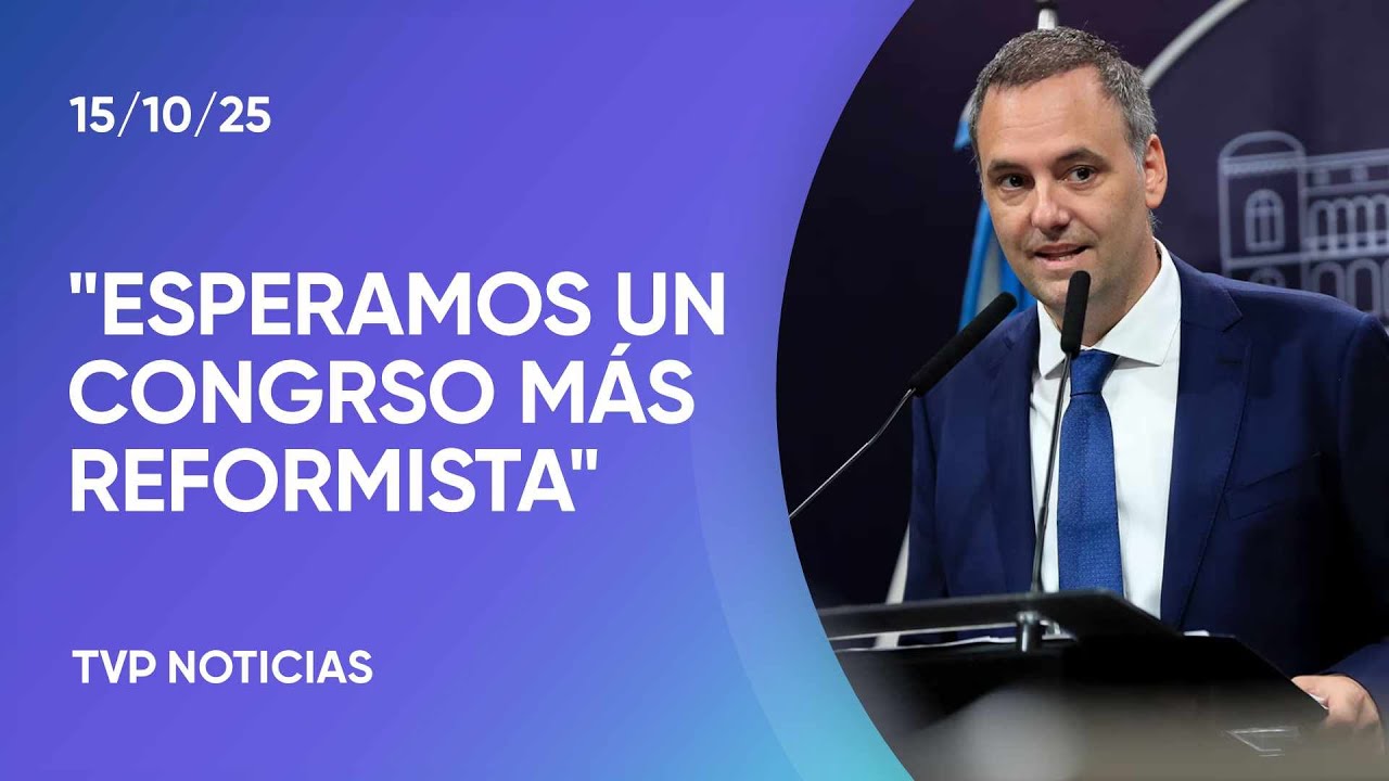 Manuel Adorni en el Coloquio de IDEA