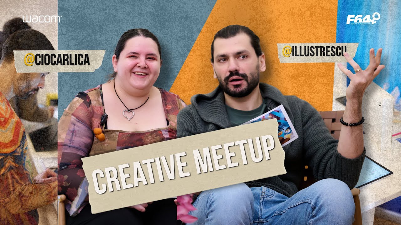Wacom Creative Meetup 2025 🎬 Povestea unei zile creative cu F64 & Wacom