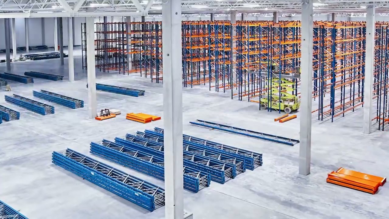 ❗ 52.000 STELLPLÄTZE ❗ im XXL-Palettenlager | WDX | TIMELAPSE