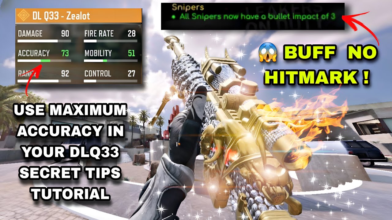 BEST FAST🔥☢️NEW ADS+LOW HITMARKER DLQ33 Gunsmith Setup! BEST DLQ33 Loadout? DLQ33 CODM Attachments