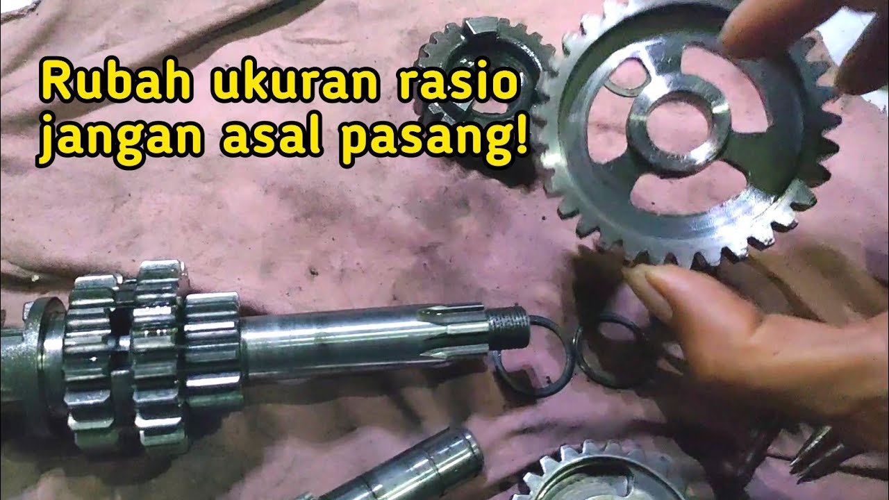 cara ganti gigi rasio racing rx king agar maksimal, simak penjelasannya❗