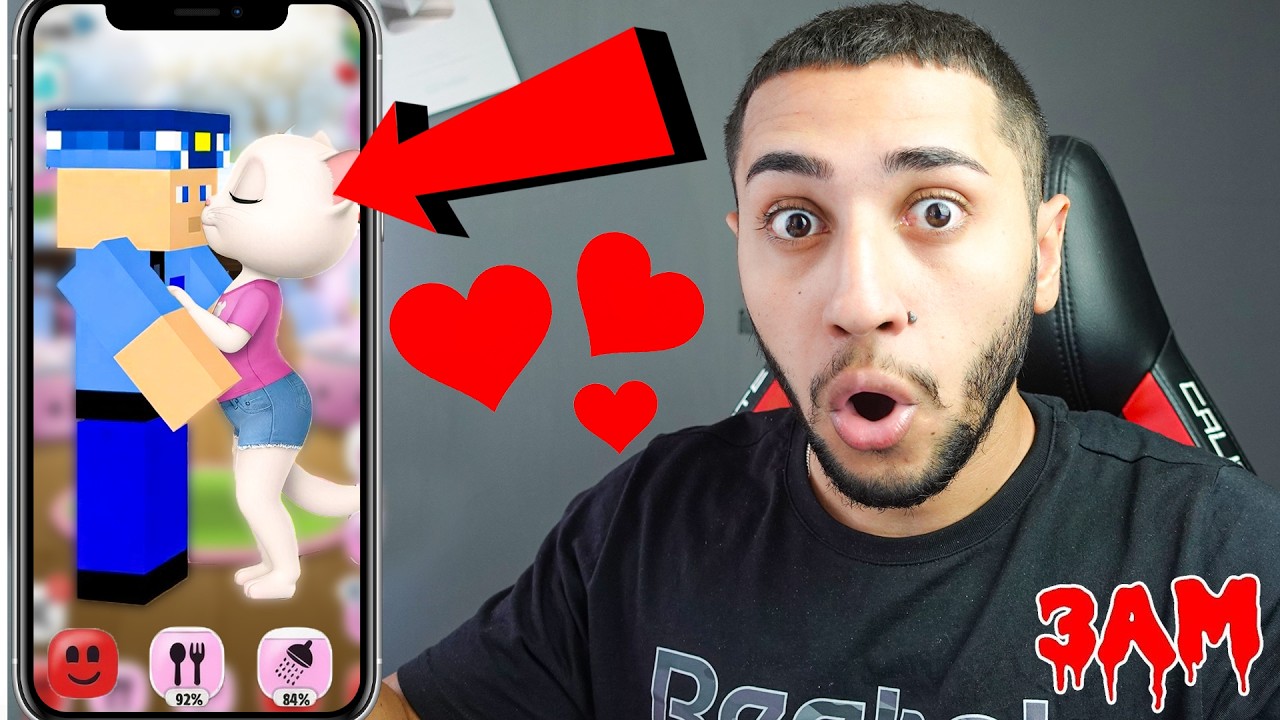 KEREM KOMİSER MY TALKİNG ANGELA'YA AŞIK OLDU! (Sevgili Mi Oldular ?)
