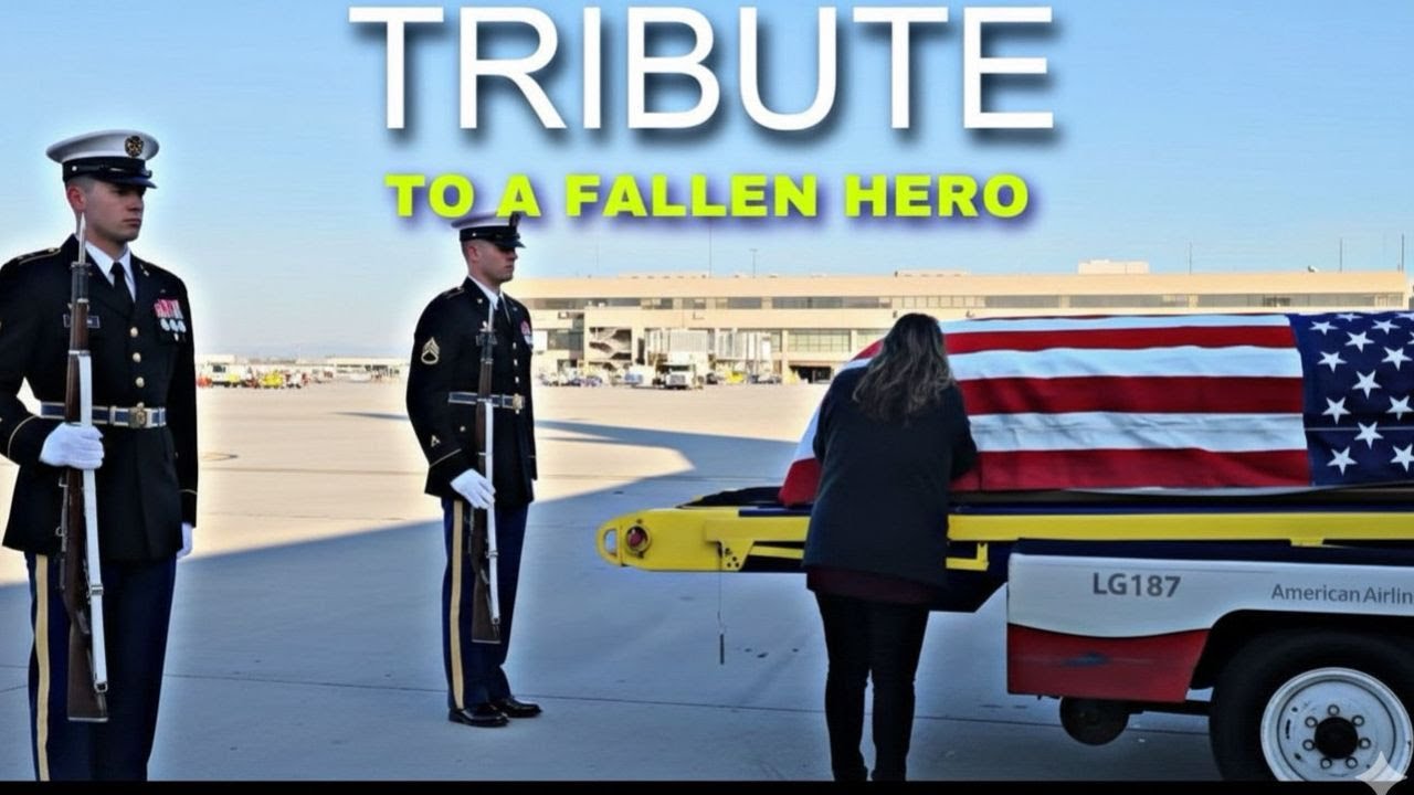 Emotional Moment as a Fallen US Army Hero is Welcomed Home - #fallenheroes #rip #fyp2026