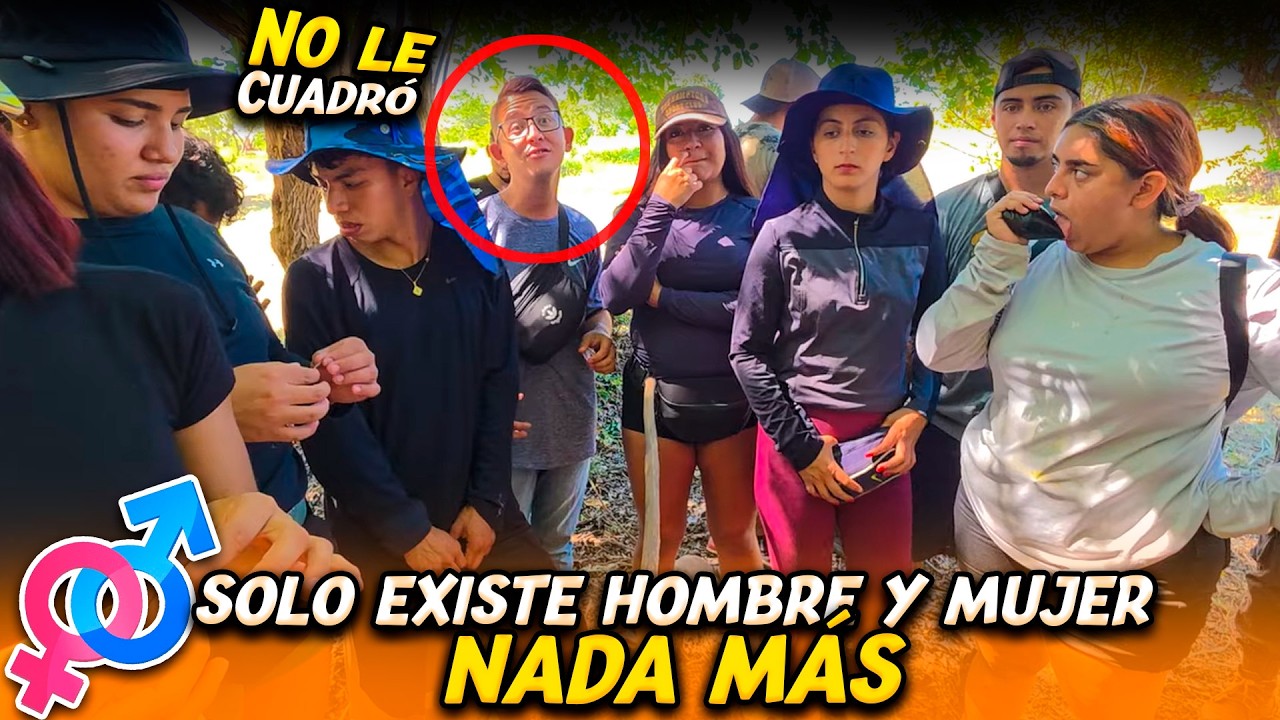 Nayeli tiene una gran duda! Quien define el sexo de un bebé. Miren que raro reaccionó Marlon