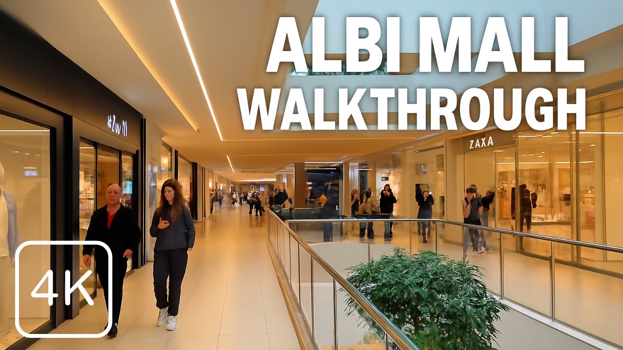 ALBI MALL - Walking Inside Prishtina's most visited Shopping center [4K]