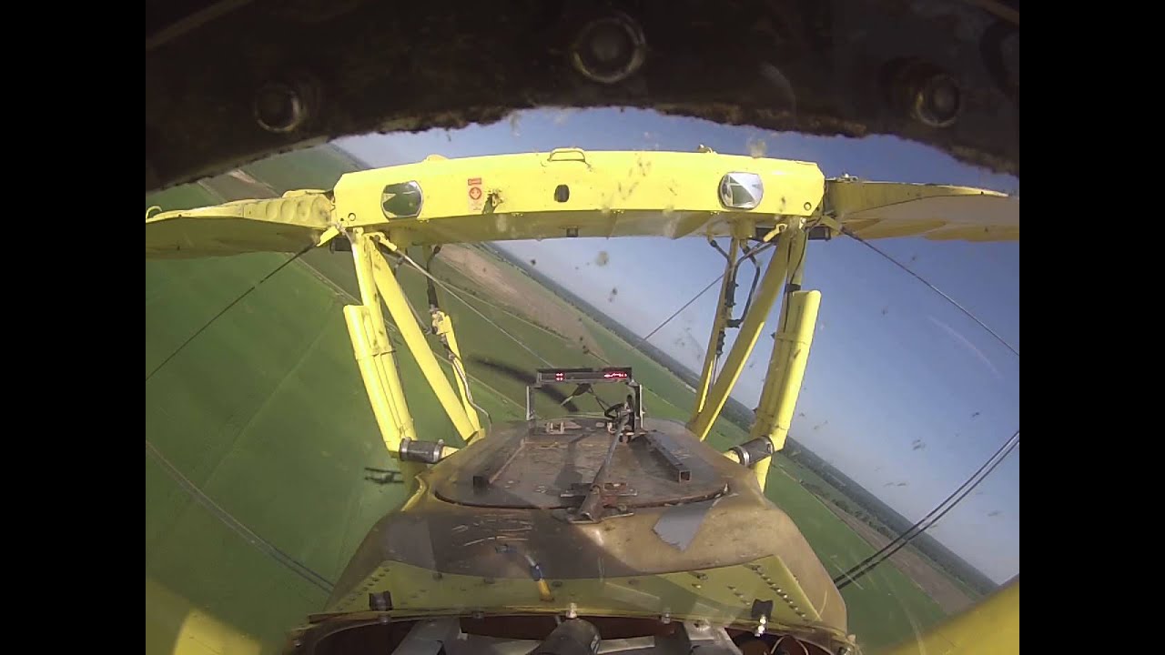 Crop Dusting in a Grumman Ag Cat