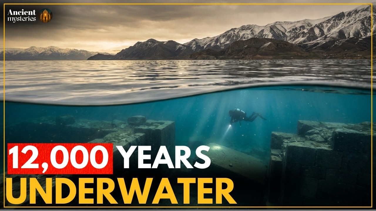 12,000-year-old basalt walls found 85 feet underwater in Lake Van, Turkey | Ancient Mysteries