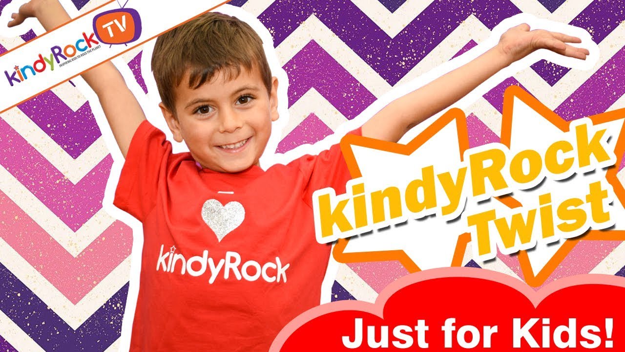 kindyRock Twist. Favourite action songs for preschoolers from kindyRock - best songs for kids!