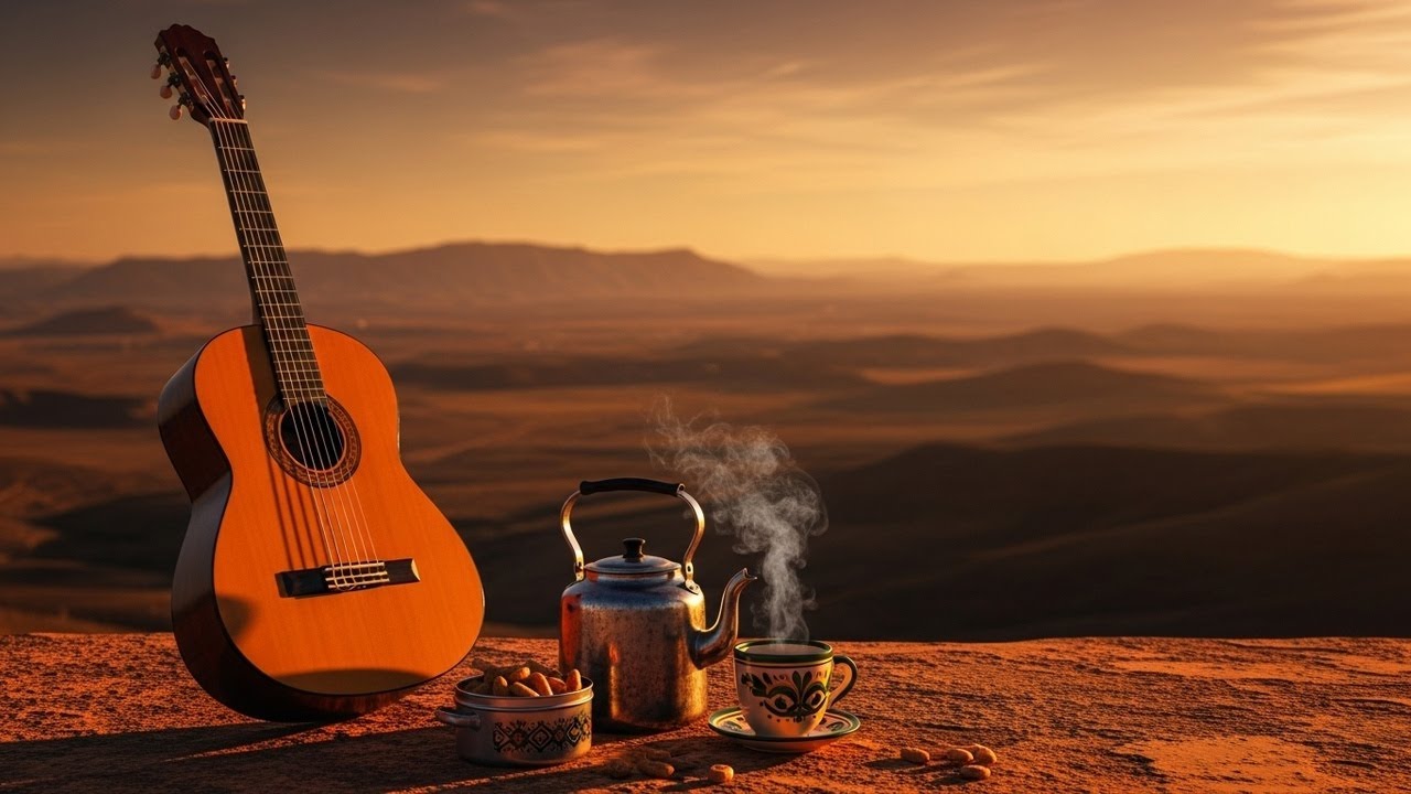 Spanish Guitar & Oud - Beautiful Flamenco Rumba Instrumental Creating Soft And Open Calm
