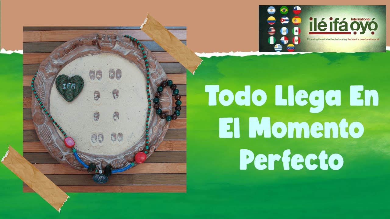 Todo llega en el momento perfecto