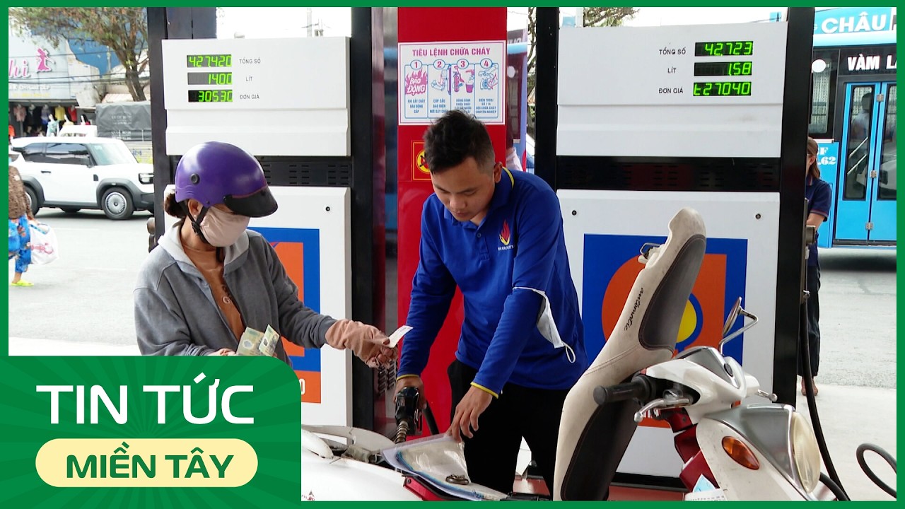 Đồng Tháp: Kiểm tra cửa hàng xăng dầu có dấu hiệu bán hạn chế | THDT