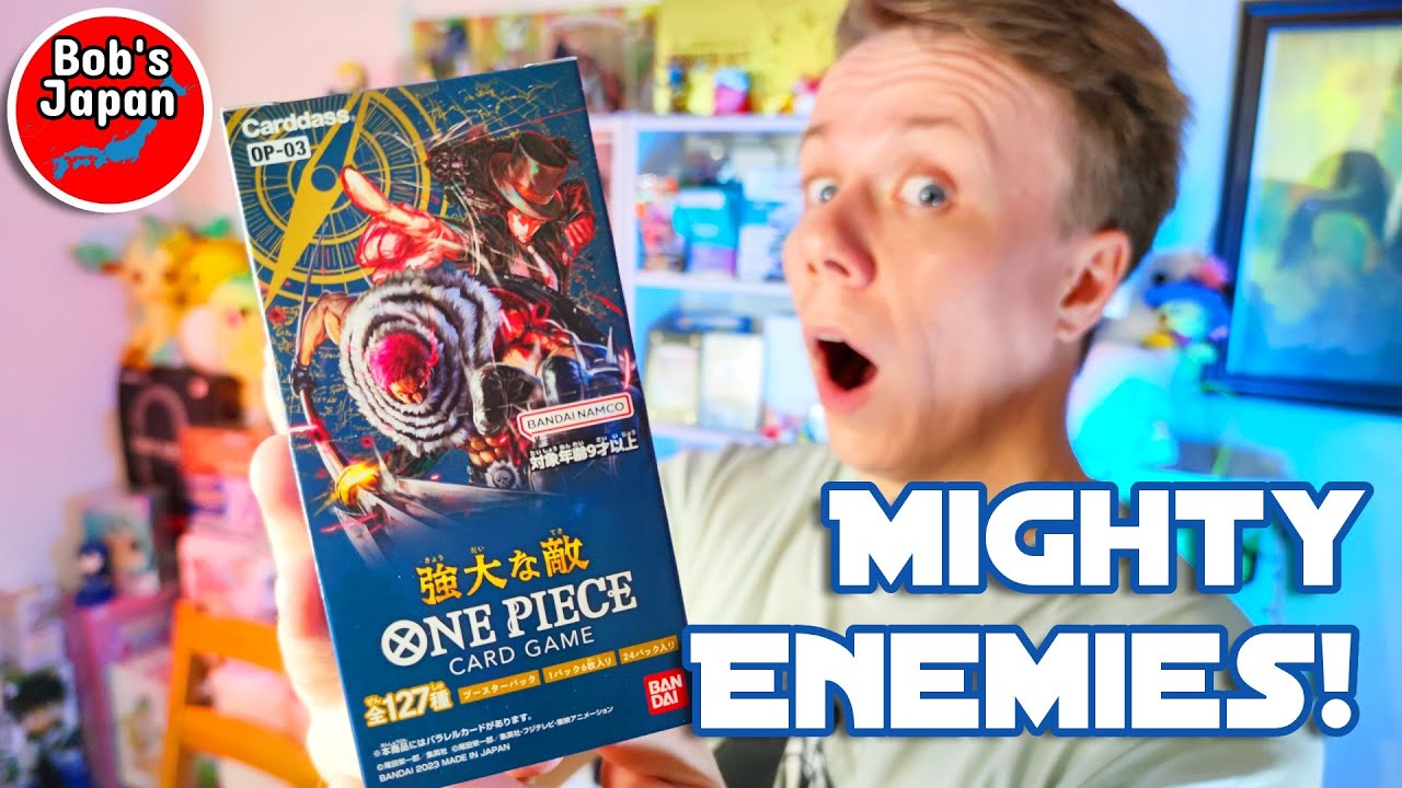OP-03 Mighty Enemies! One Piece Cards Full Box Opening!