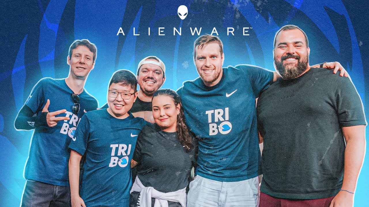 TRIBO NA BGS COM A ALIENWARE