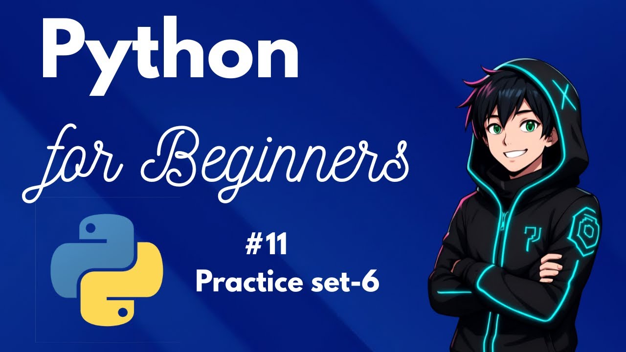 Python Practice Set 6 Solved 🔥 | Chapter-Wise Questions | Absolute Beginners | Code With Gamerz