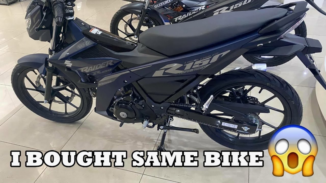 Buying my Suzuki Raider 150FI Matte Blue