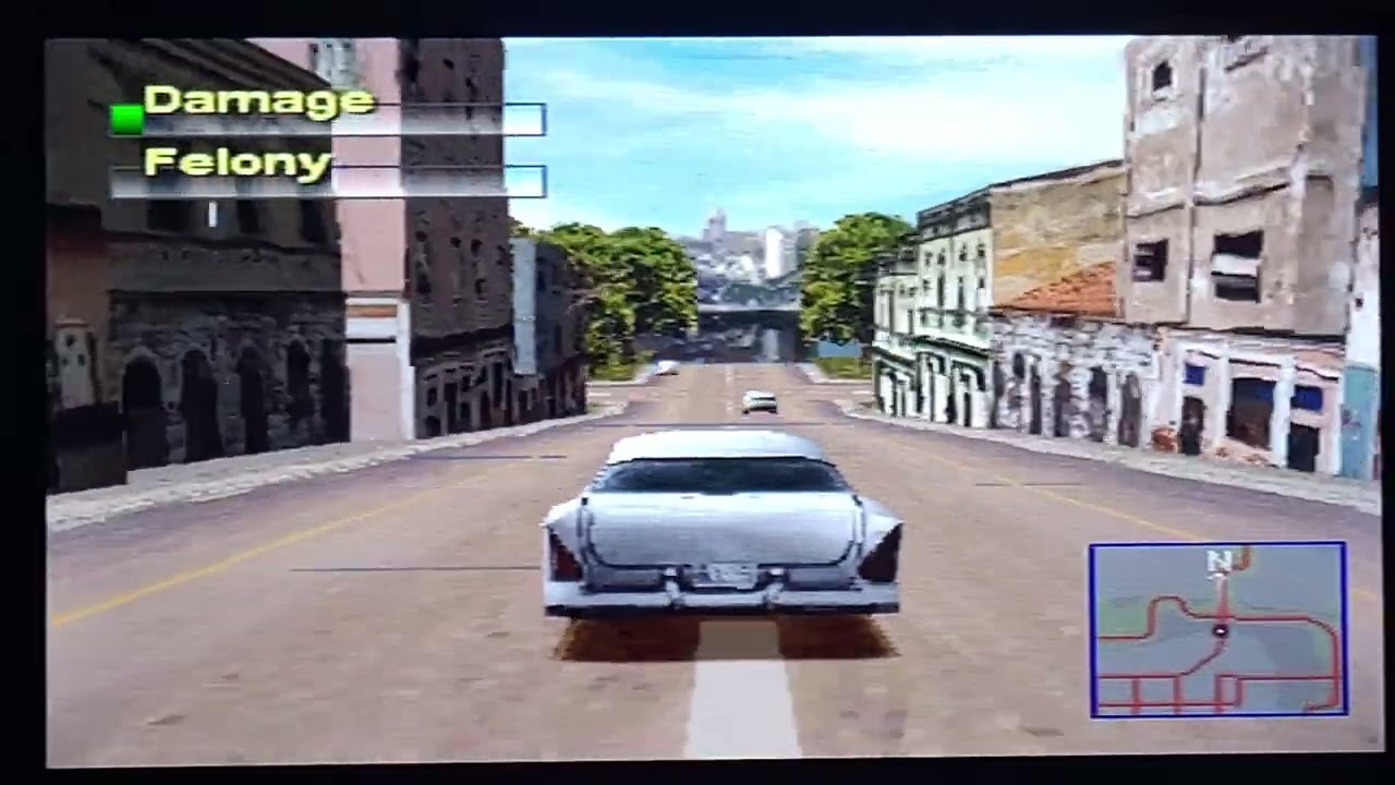 PS1 gameplay - Driver 2