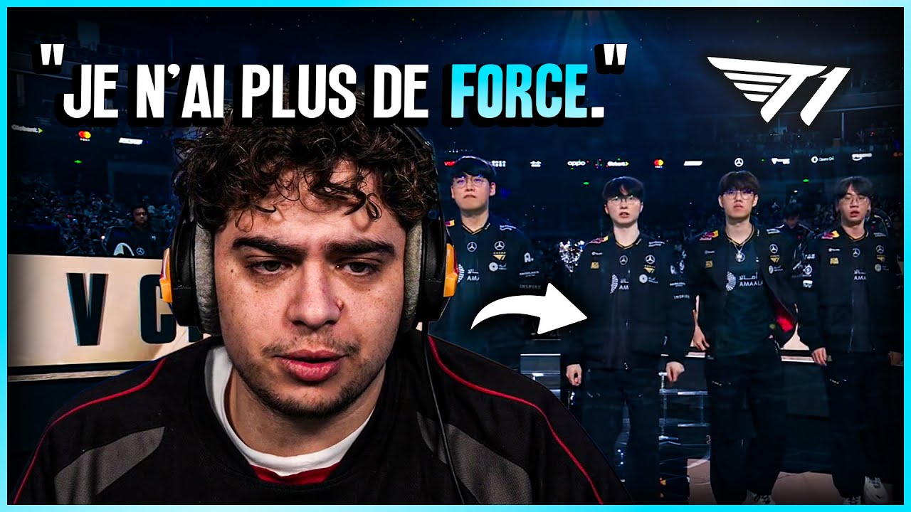 Kameto r&eacute;agit &agrave; la qualification de T1 en Finale des Worlds 2025 (il est d&eacute;pit&eacute;)
