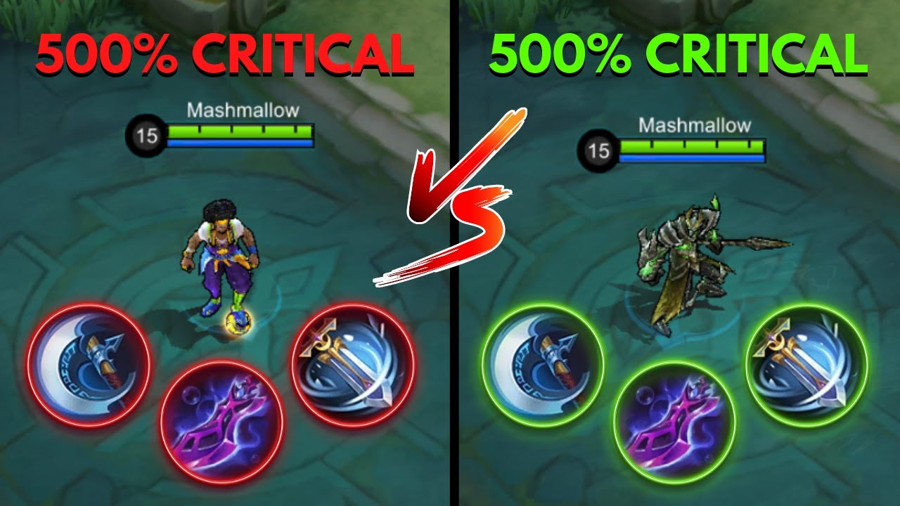 bruno 500% critical build vs moskov 500% critical build