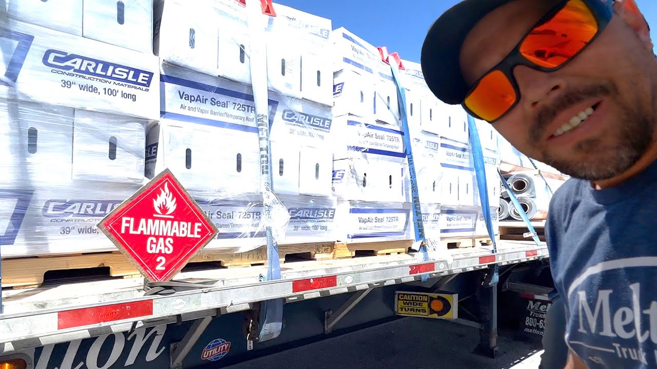 1600 фунтов горючего газа – опасный груз – Мелтон – Жизнь водителя грузовика с бортовой платформой