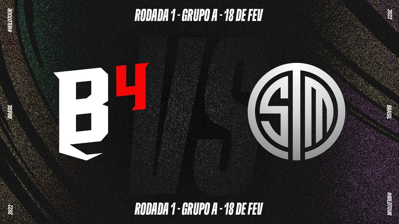 [Portuguese] B4 Esports x TSM | Wild Tour Brasil - Grupo A