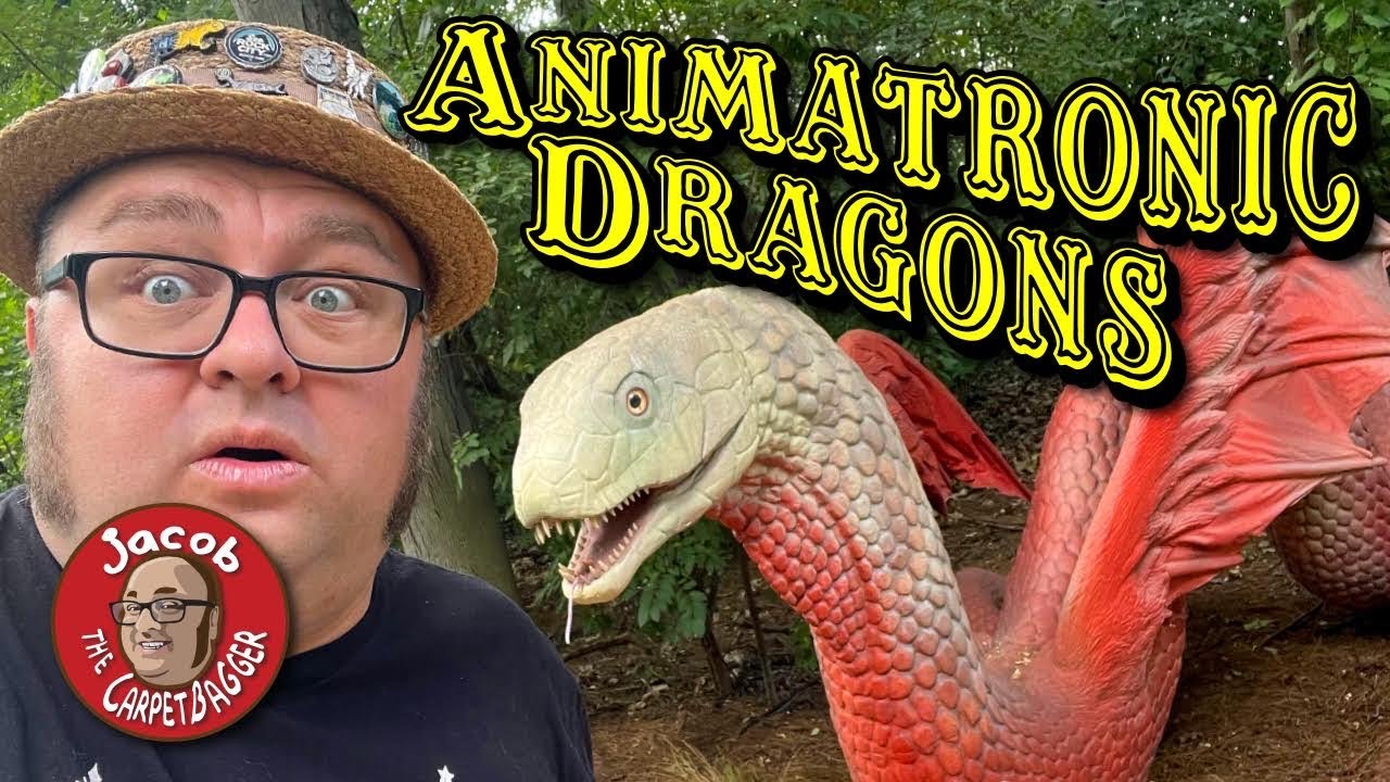 Amazing Animatronic Dragons! at the Milwaukee Zoo