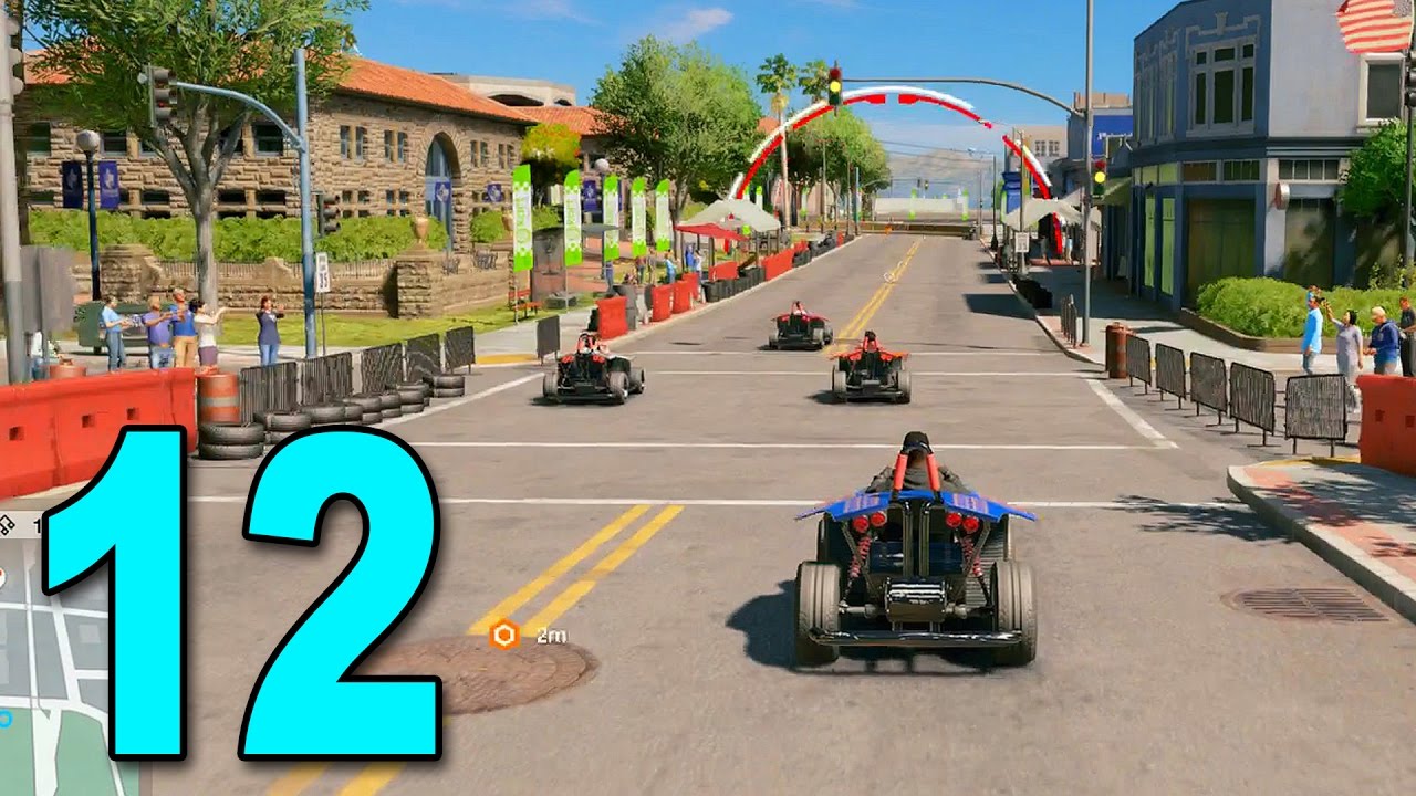Watch Dogs 2 - Part 12 - Go Kart Races!