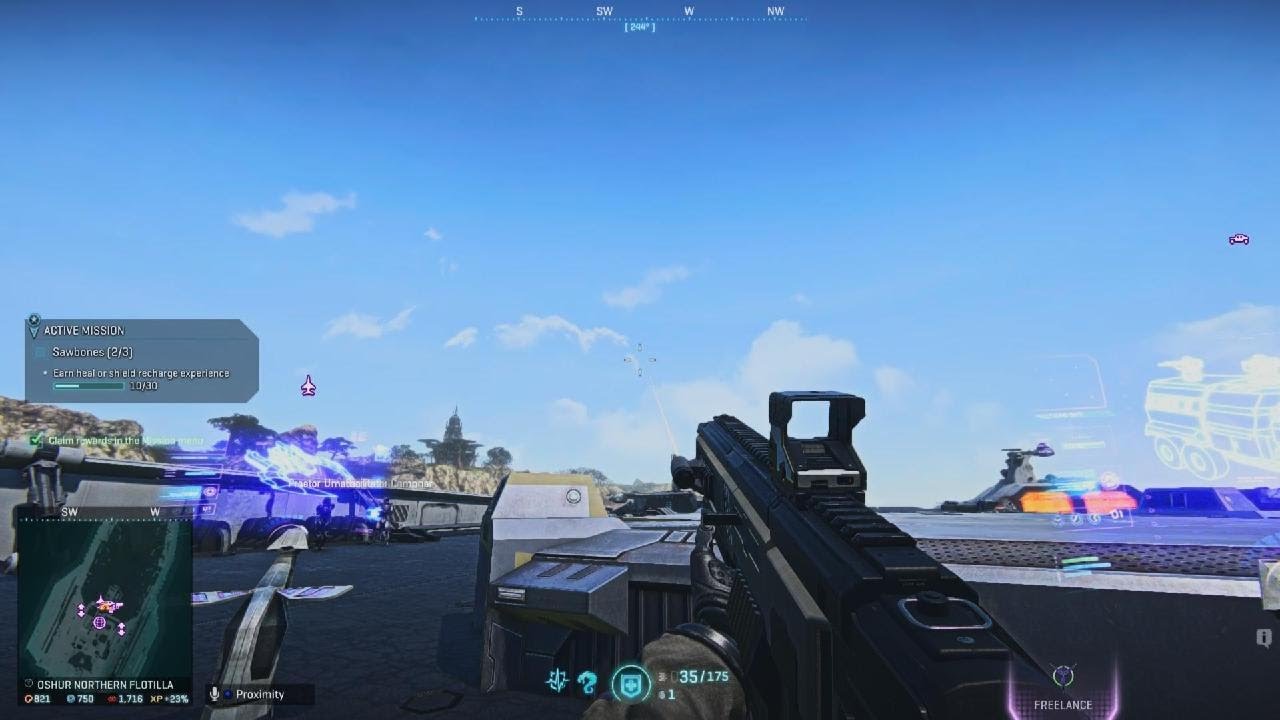 PlanetSide 2 - First Oshur Gameplay