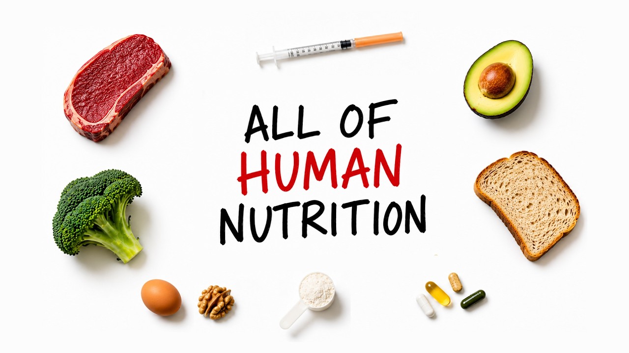 ALL OF NUTRITION SCIENCE in 13 Minutes (No BS)