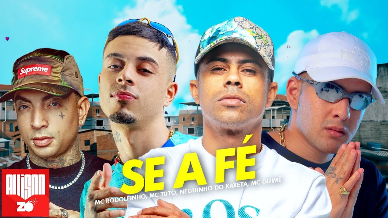 MC Tuto, MC Rodolfinho, Neguinho do Kaxeta, MC Guim&ecirc; - Se a F&eacute; (Jorgin DJ)