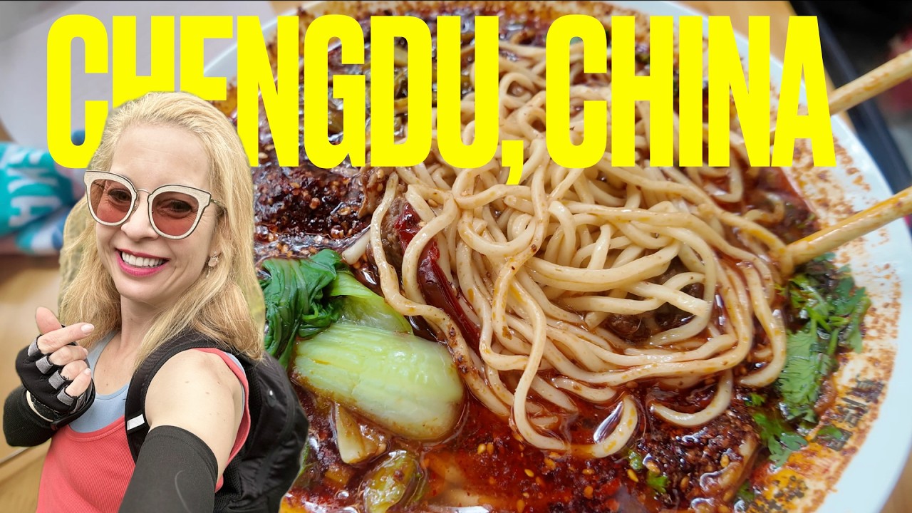 Part 1!! HALAL FOOD HITS DIFFERENT! Lánzhōu Lāmiàn 兰州拉面 & Xiàn Bǐng 馅饼 ! CHENGDU! Food Coma!