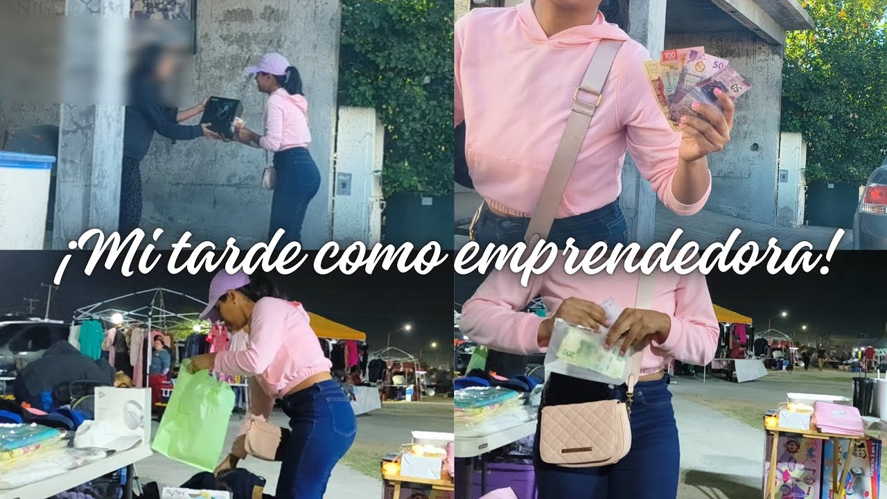 Mi tarde como emprendedora 🛍️🪙💵