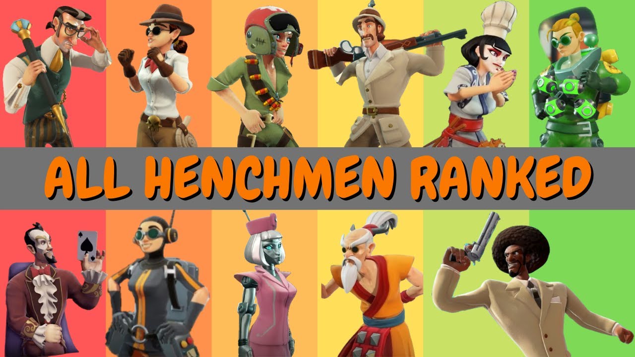 Definitive Henchmen Tier List | Evil Genius 2