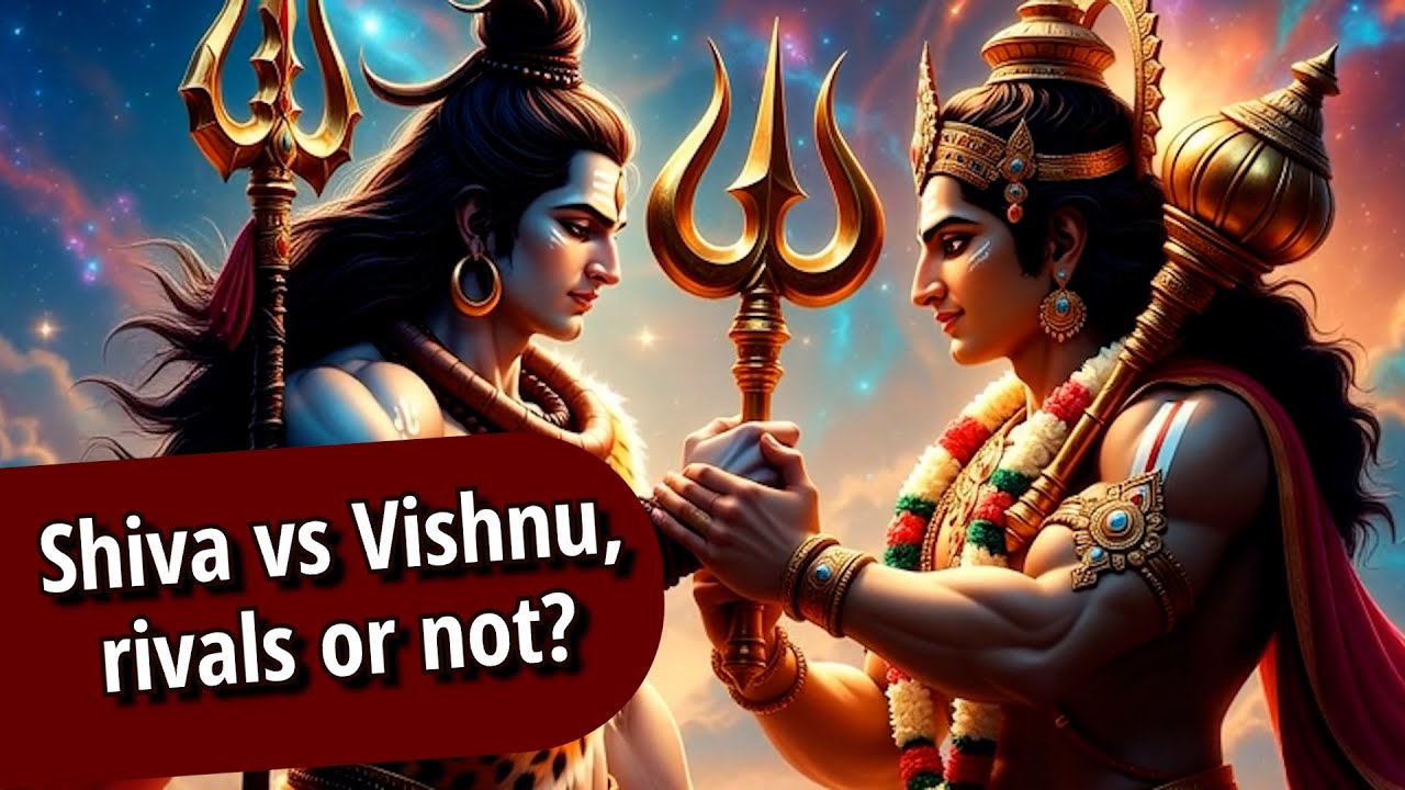 Shiva vs Vishnu, rivals or not?