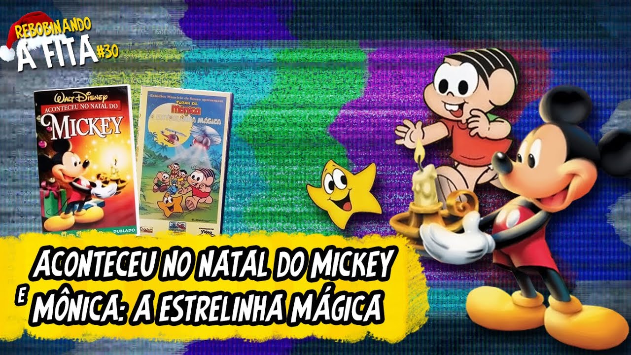 Dobradinha de Natal: Mickey e M&ocirc;nica juntos pela primeira vez