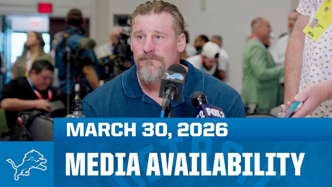 Dan Campbell media availability at NFL League Meetings | Detroit Lions