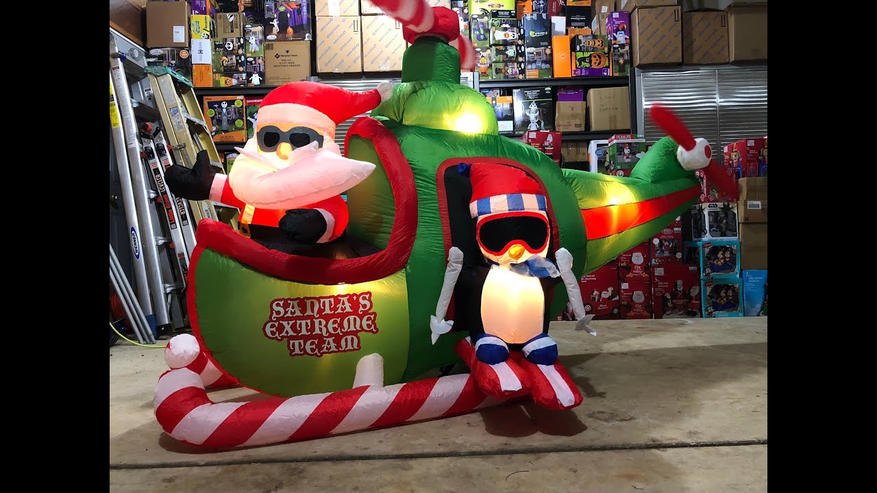 Review: Gemmy Giant-Sized Animated LED Helicopter - 8 foot