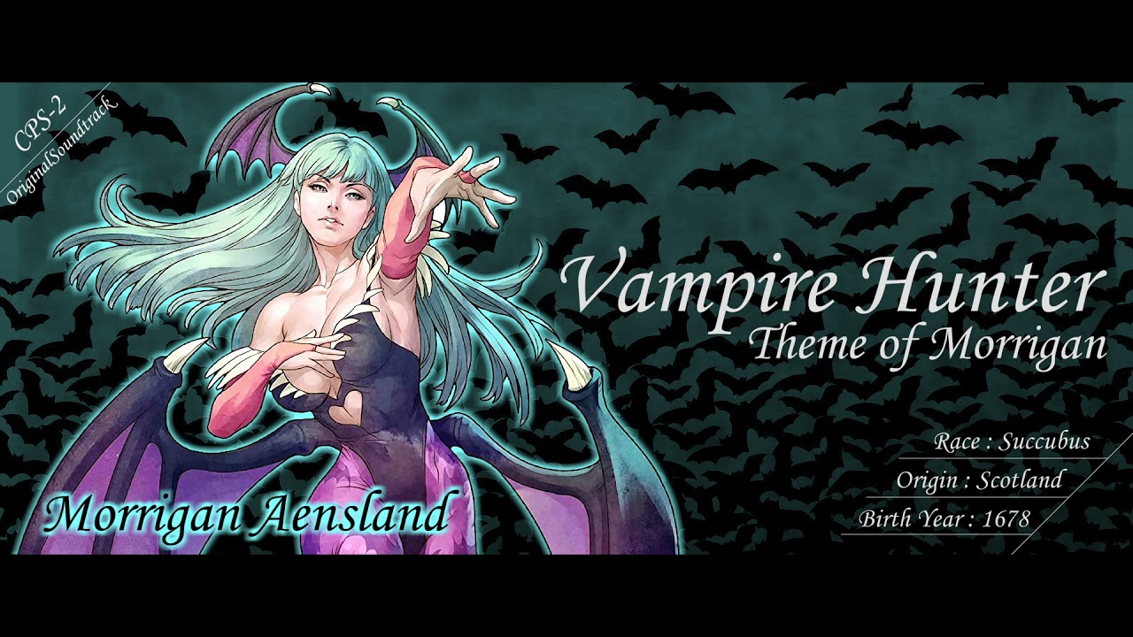 Vampire Hunter OST - Theme of Morrigan | ヴァンパイアハンターBGM オリジナルサウンドトラック モリガン