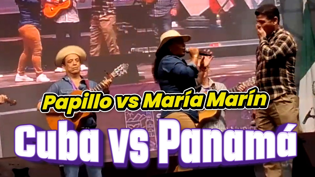 Papillo (Cuba) vs María Milagros Marín (Panamá) N° 1651 ( VINE A BORRARTE LA SONRRIZA)