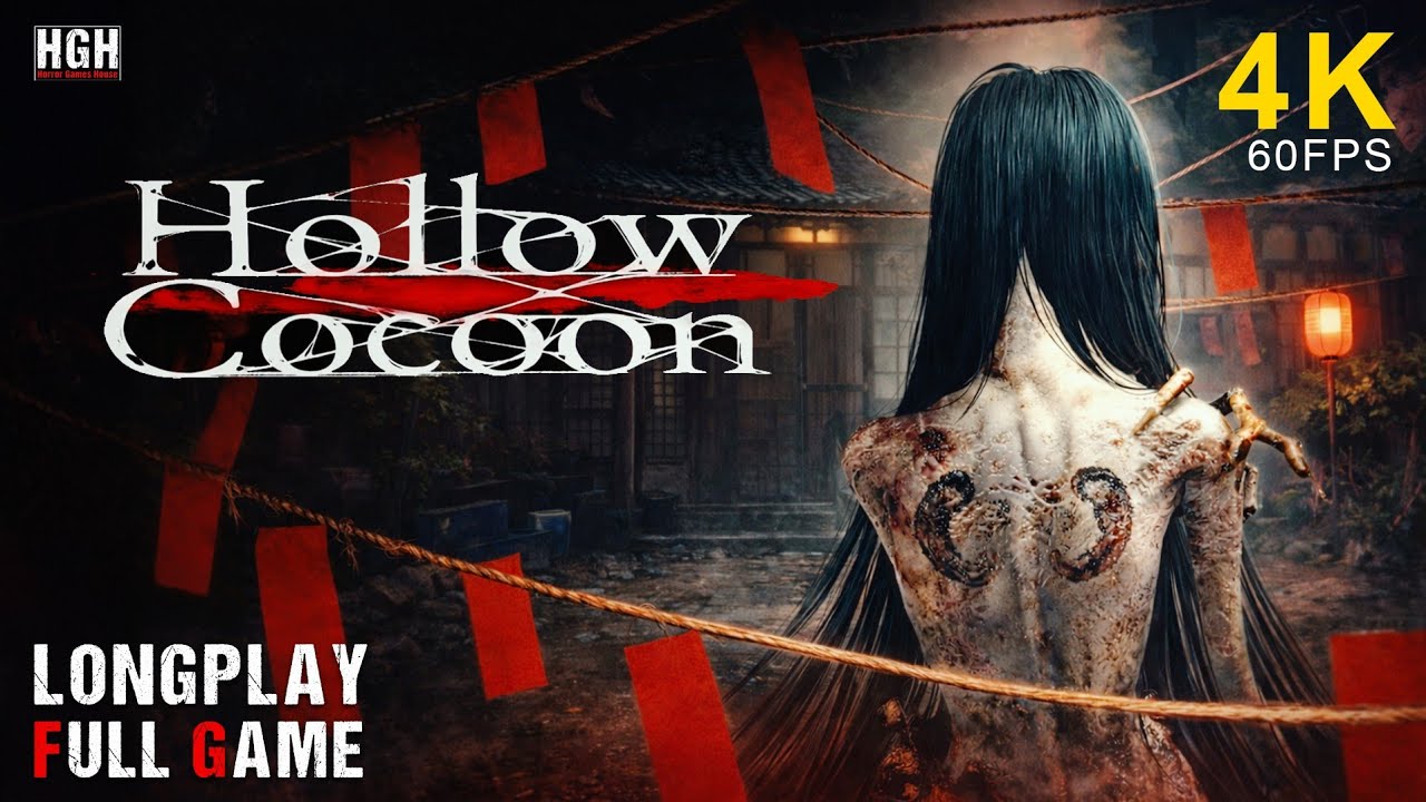 Hollow Cocoon - A Terrifying Secret Hidden in a Japanese Village Full Game Walkthrough No Commentary