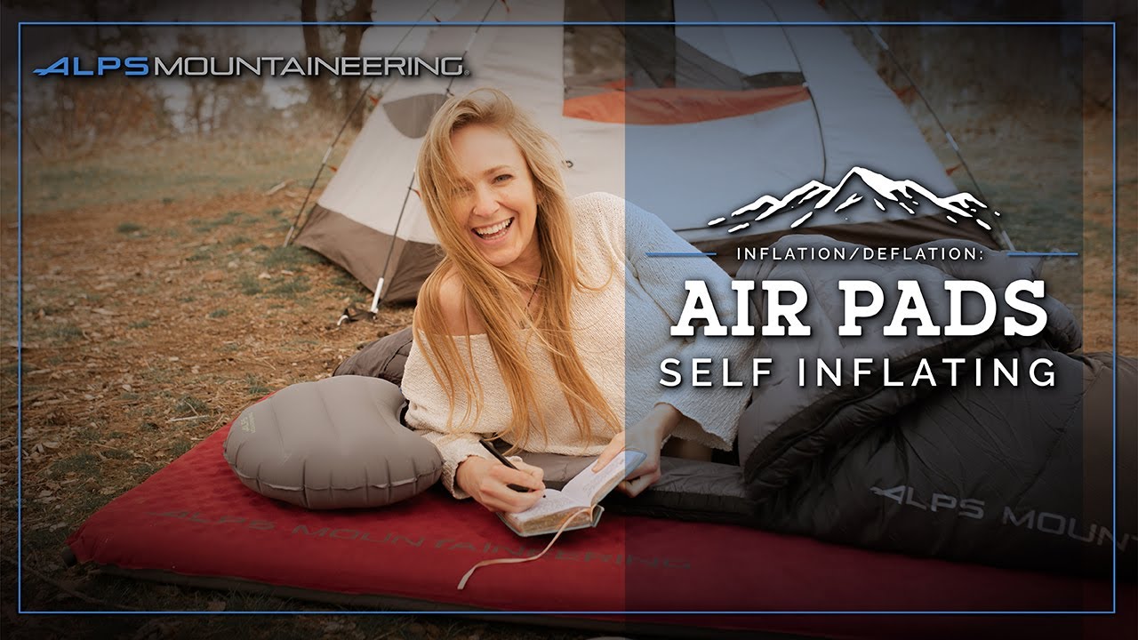 Self Inflating Pads-how to Inflate/Deflate by ALPS Mountaineering