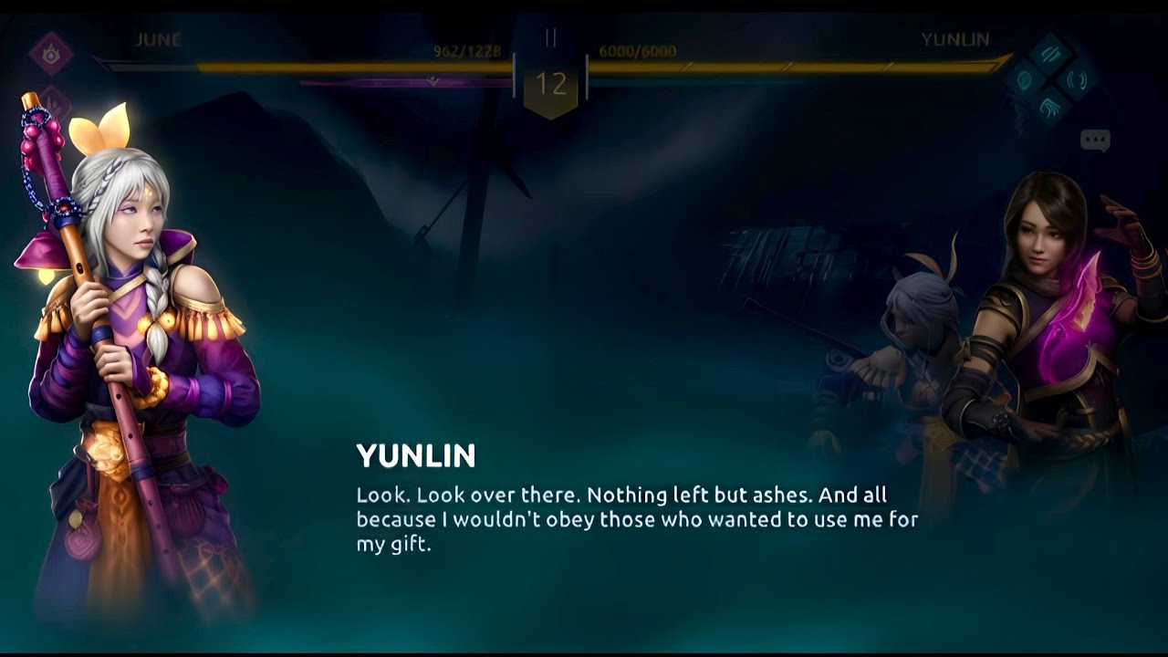 How to defeat BOSS YUNLIN? Story Mode -Ch-7 Sleepless Delirium ||Shadow Fight 4☠️