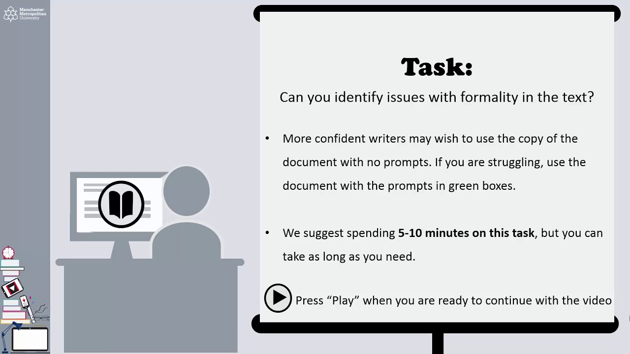 Writing - formality in academic writing
