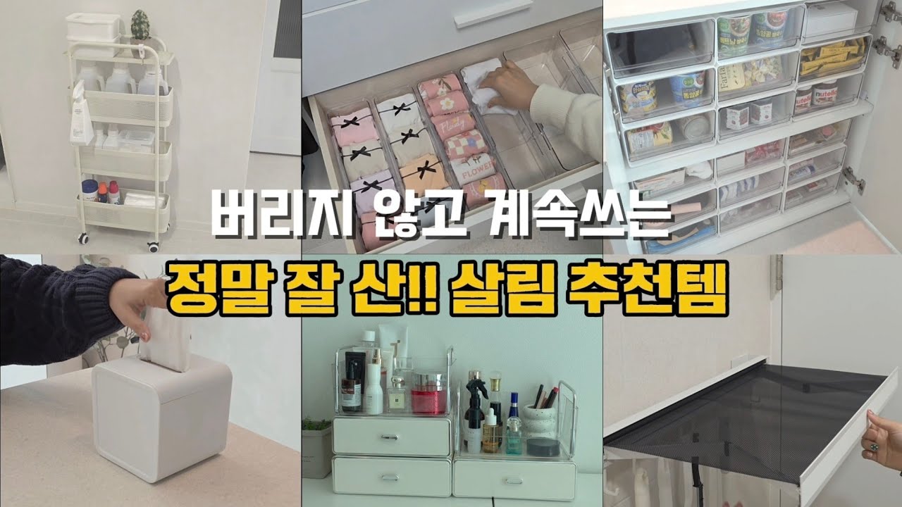 결국 버리지 않고 계속 쓰고있는 정말 잘 산!!  다이소 추천템, 살림템 모음
