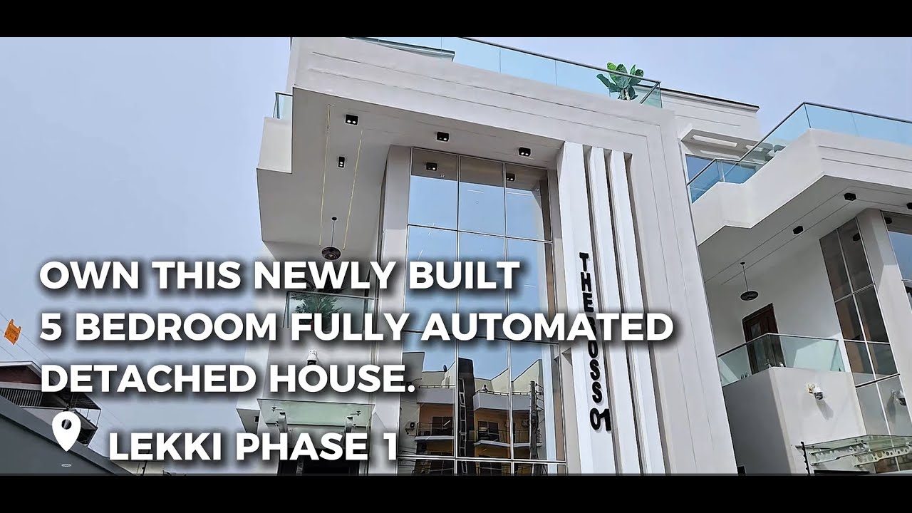Inside a Fully Automated 5 Bedroom Luxury Home in Lekki Phase 1