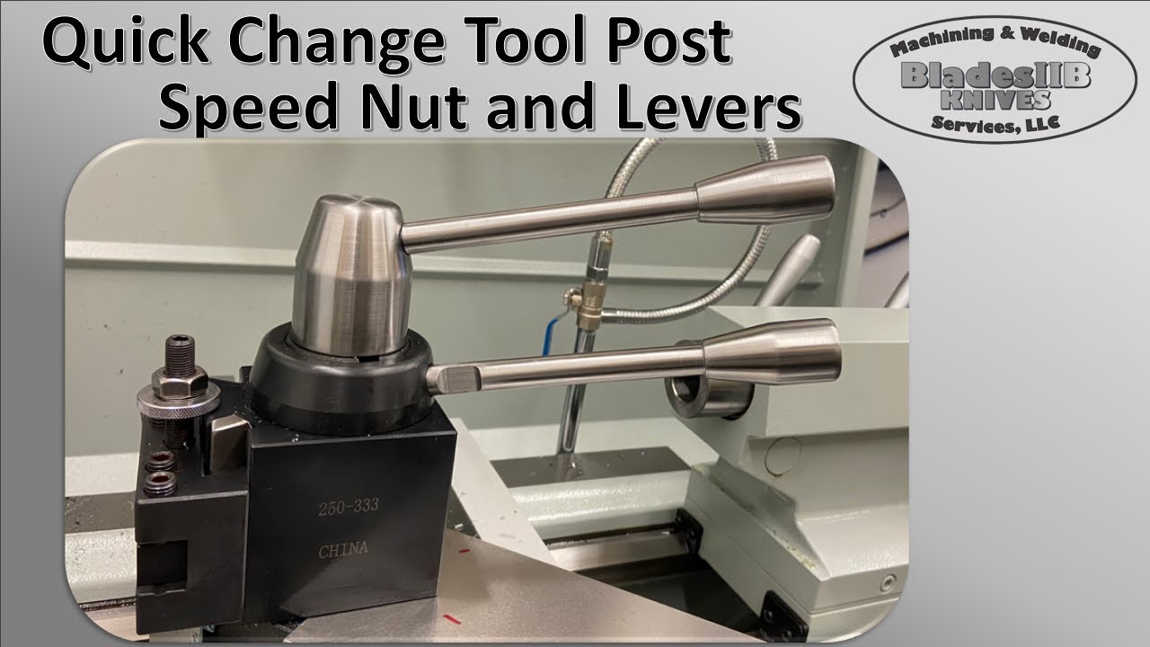 Lathe Quick Change Tool Post Speed Nut_Swivel Nut Building Project