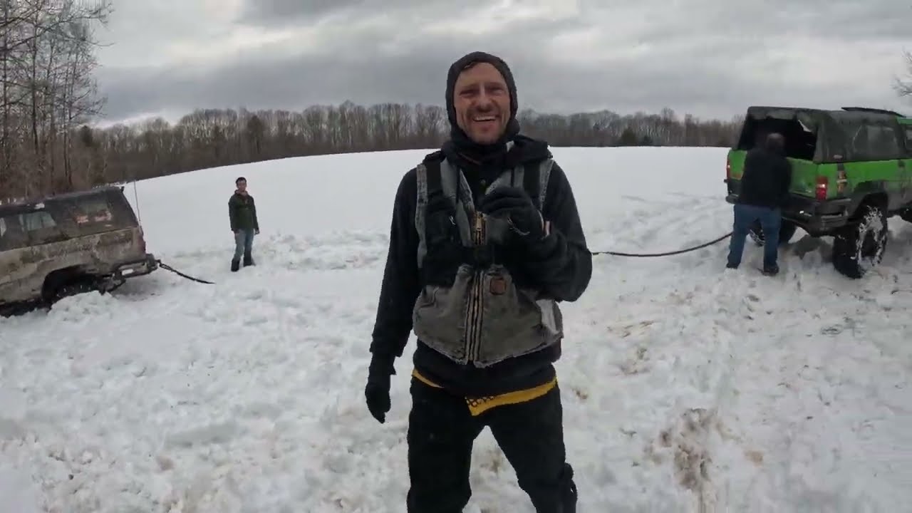 Stuck up the mountain