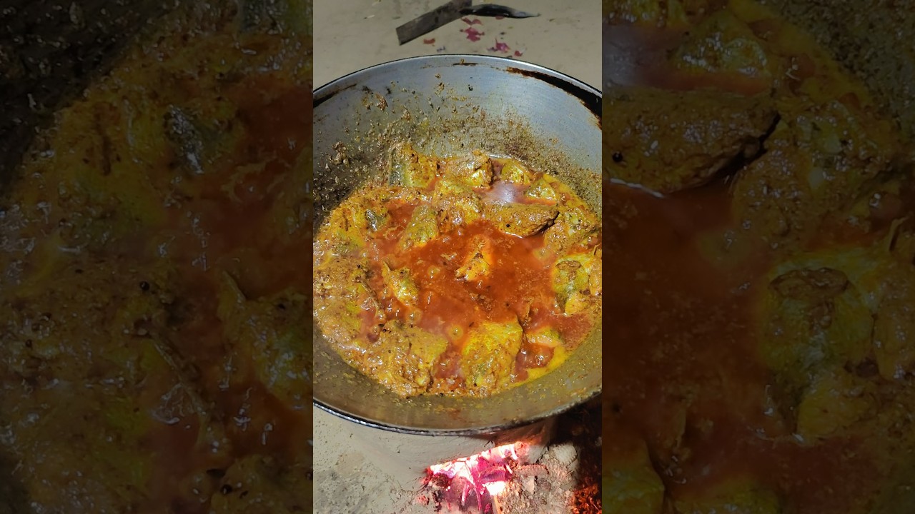 बुआरी मछली एकदम देसी style में। गांव का मछली😋#fishvideo #fish #food #cooking #fishing #recipe