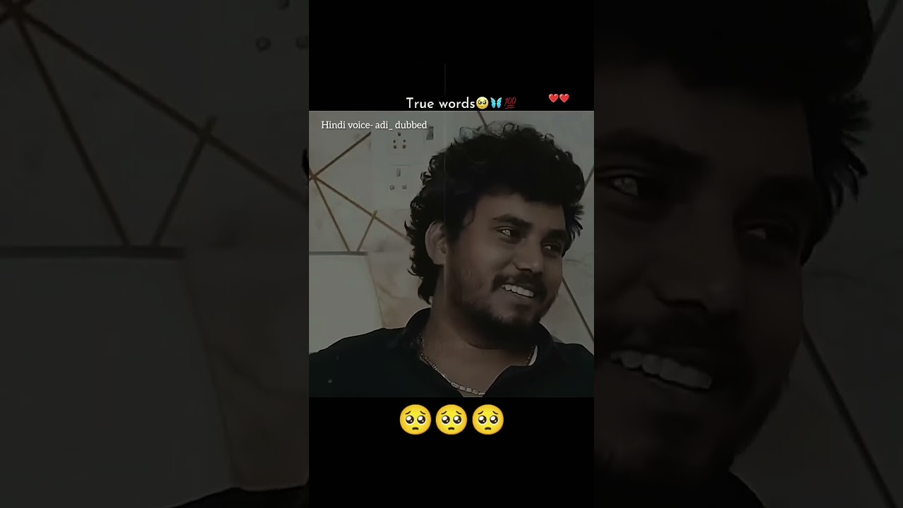 Hindi voice by adi_adi dubbed #feel #sad #crying #reality #broken #dubbing #crying